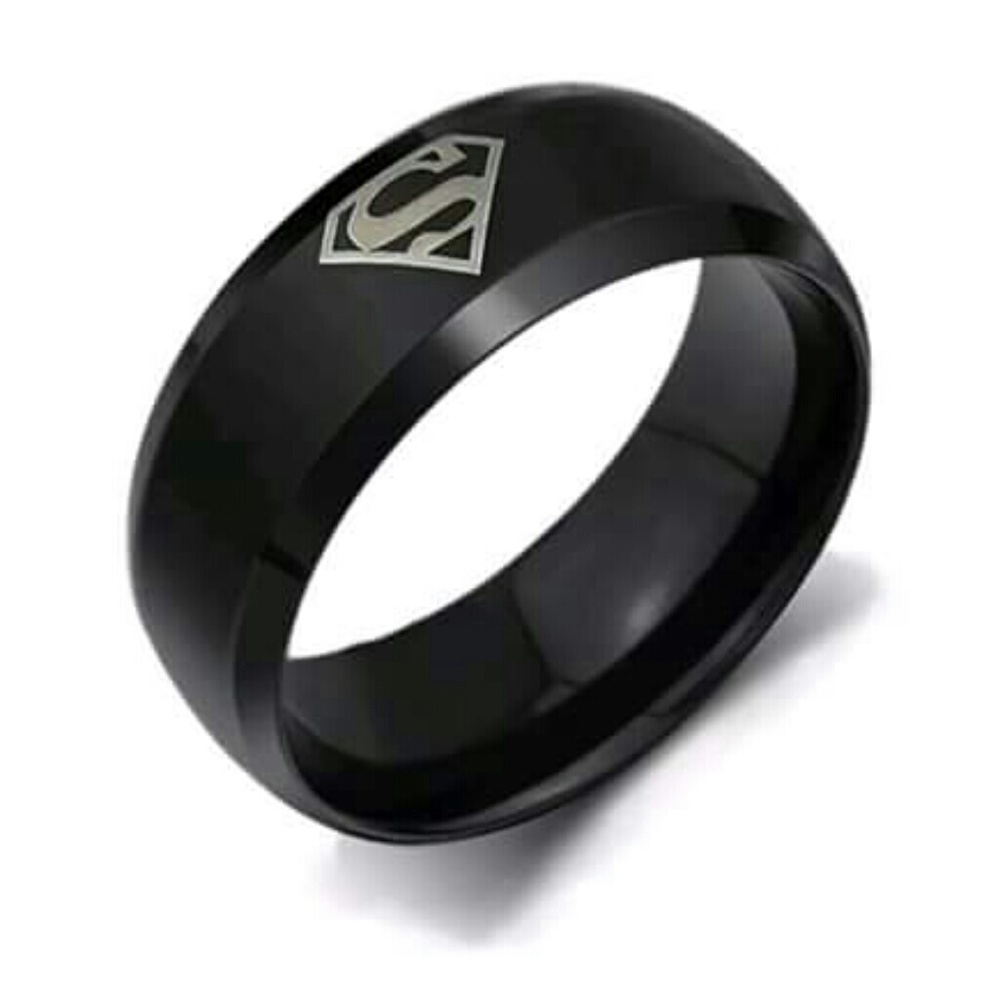 Mens superman ring